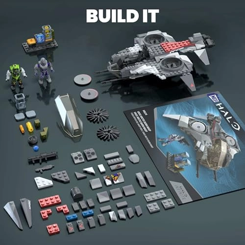 UNSC Arctic Burn Wasp - 342 Pieces 2 Poseable Figures