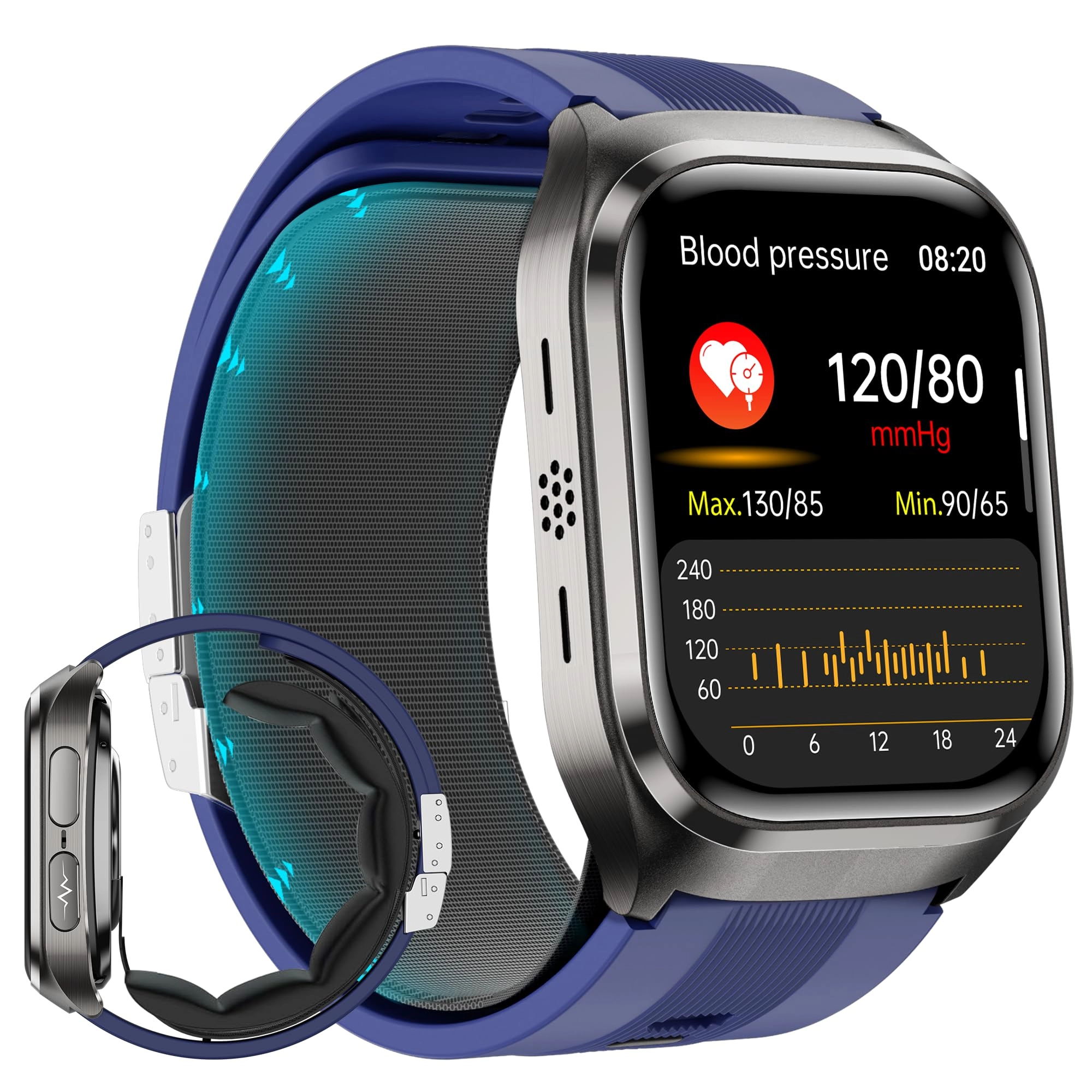 VOKOWOBO Blood Pressure Smart Watch