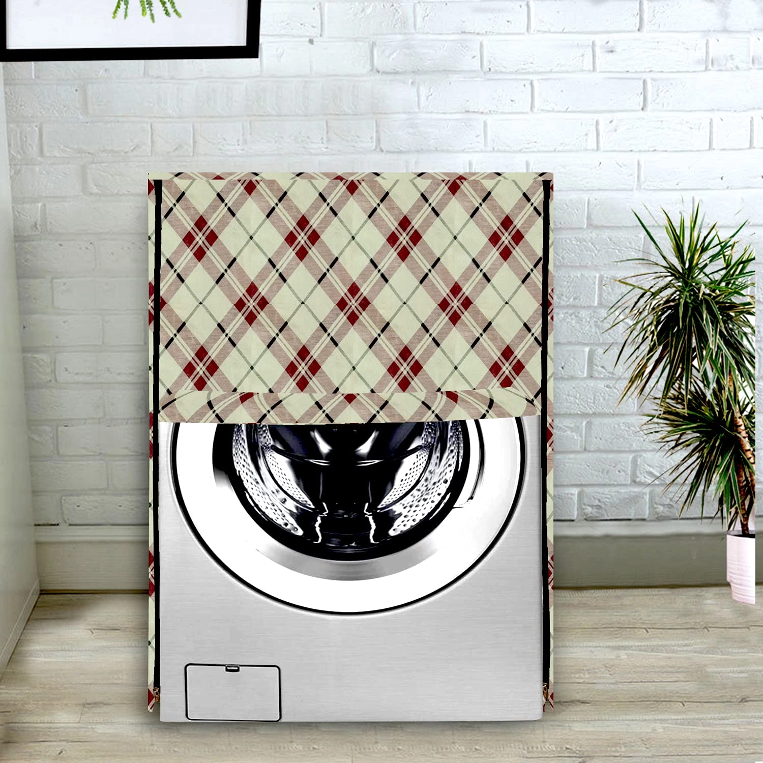 Front Load Washing Machine Cover - Washable Dustproof 23x23x33