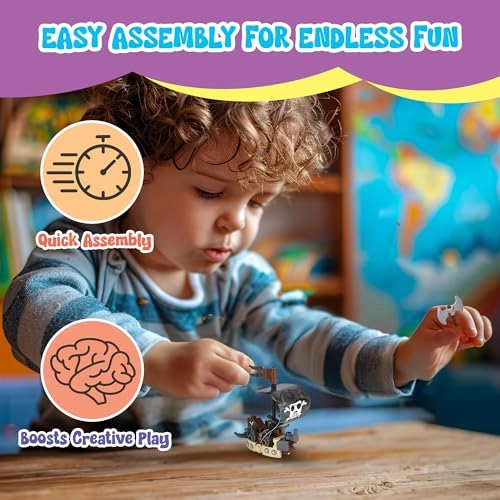 Pirate Ship - 12 pcs