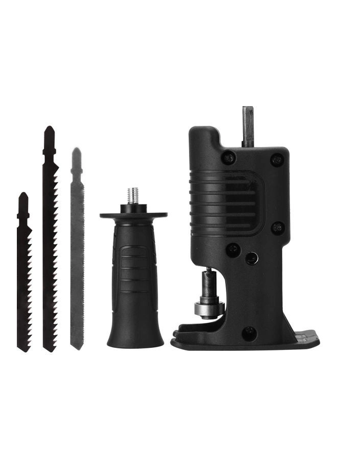 Portable Electric Drill Self Priming Transfer Pump With Shank - Black/Silver 256.5 g