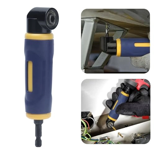 Right Angle Drill Adaptor - 90 Degree 1/4in Hex Shank