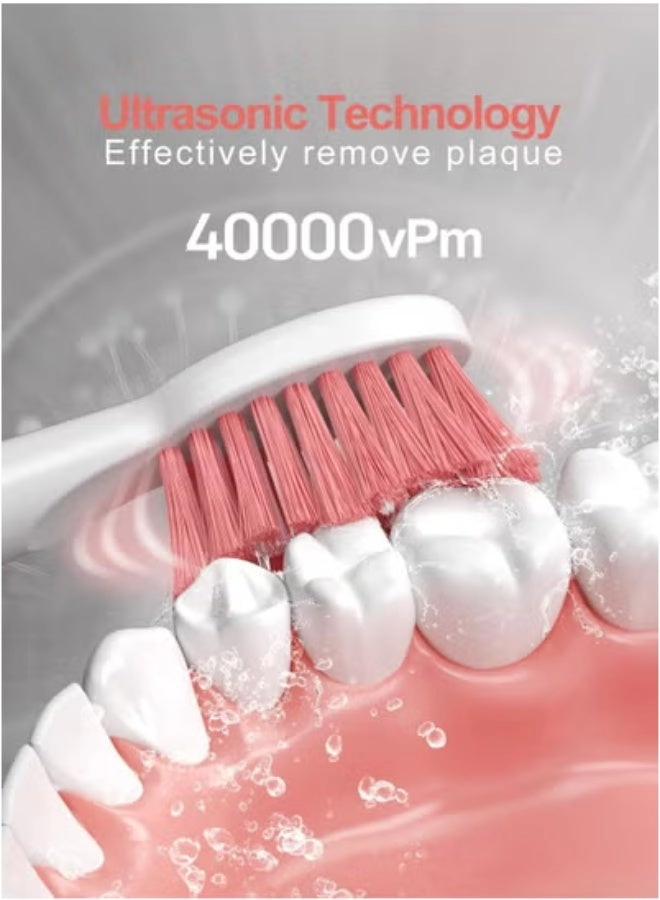 electric powerful toothbrush - 8 Brush Heads 31000 stroke/min