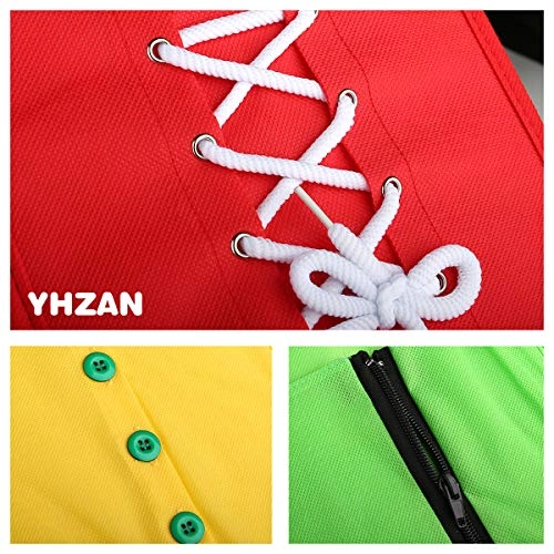 Basic Life Skills Dressing Board - 3 years+ 6 pieces