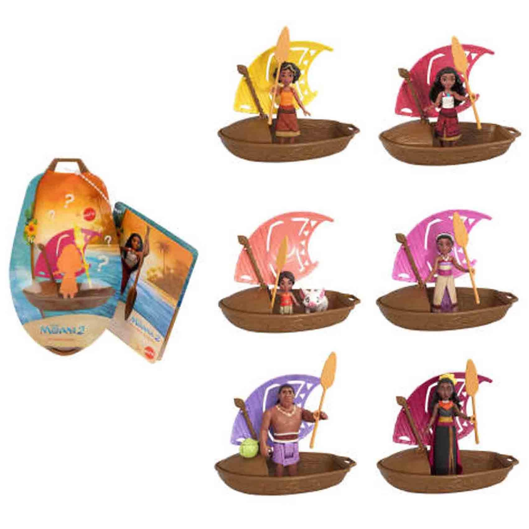 Mattel Wayfinder Wonders - 3.5-inch Surprise Doll Floating Canoe