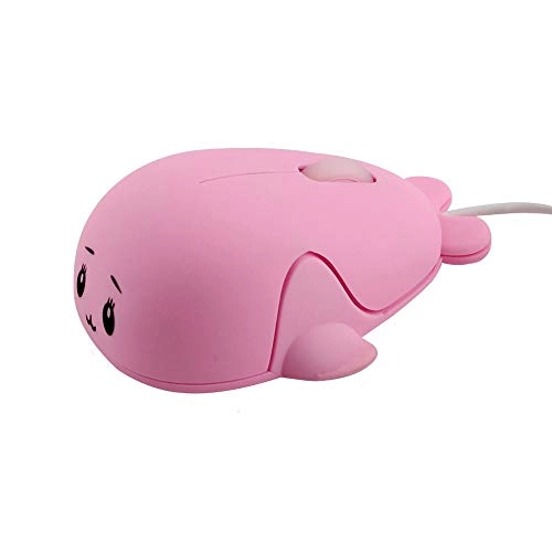 Dolphin Shape Mini Optical Mouse - USB