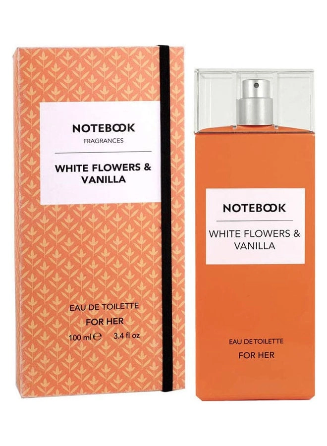 Notebook White Flowers & Vanilla Eau de Toilette 100ml