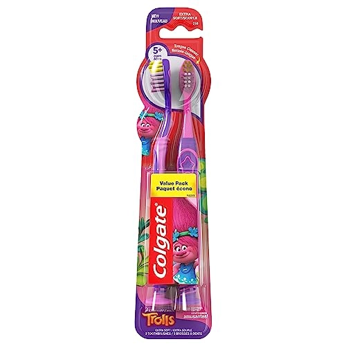Kids Toothbrush - Extra Soft 4-Piece Pack