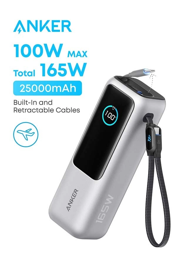 Anker Power Bank - 25000mAh 165W 2 USB-C