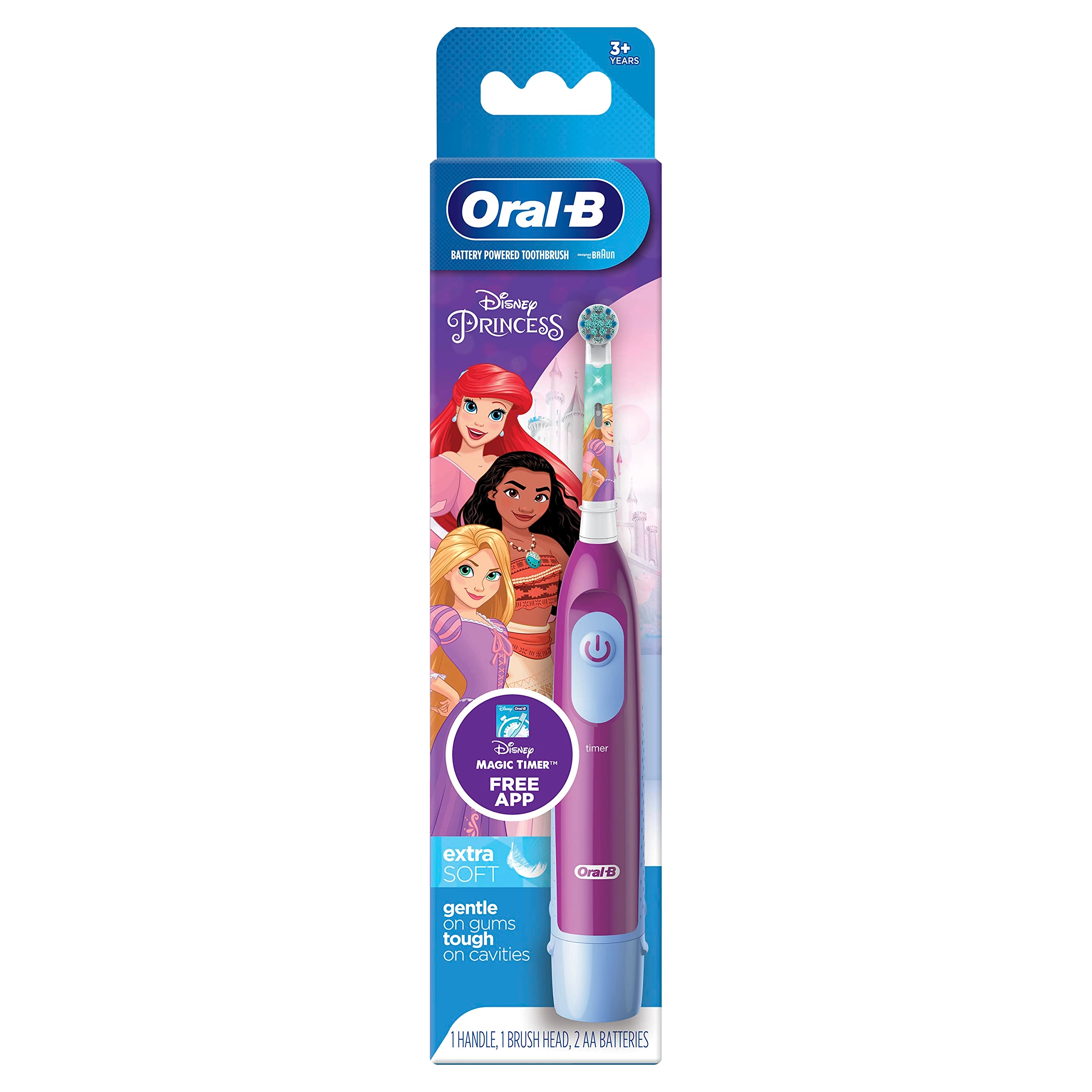 Oral-B DB5.510.1K - 1 piece Round Nylon Bristles