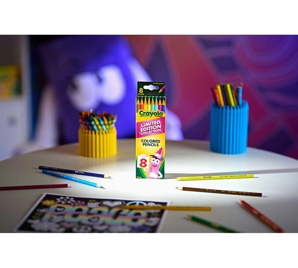 Limited Edition Collection Colored Pencils - 8 Pcs