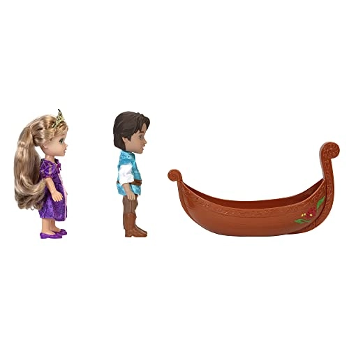 Rapunzel Petite Doll + Flynn Petite Doll + Gondola Petite Doll