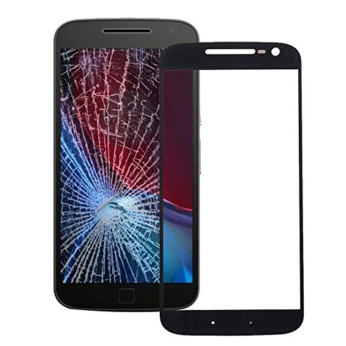 Moto G4 Front Screen Outer Glass Lens - White