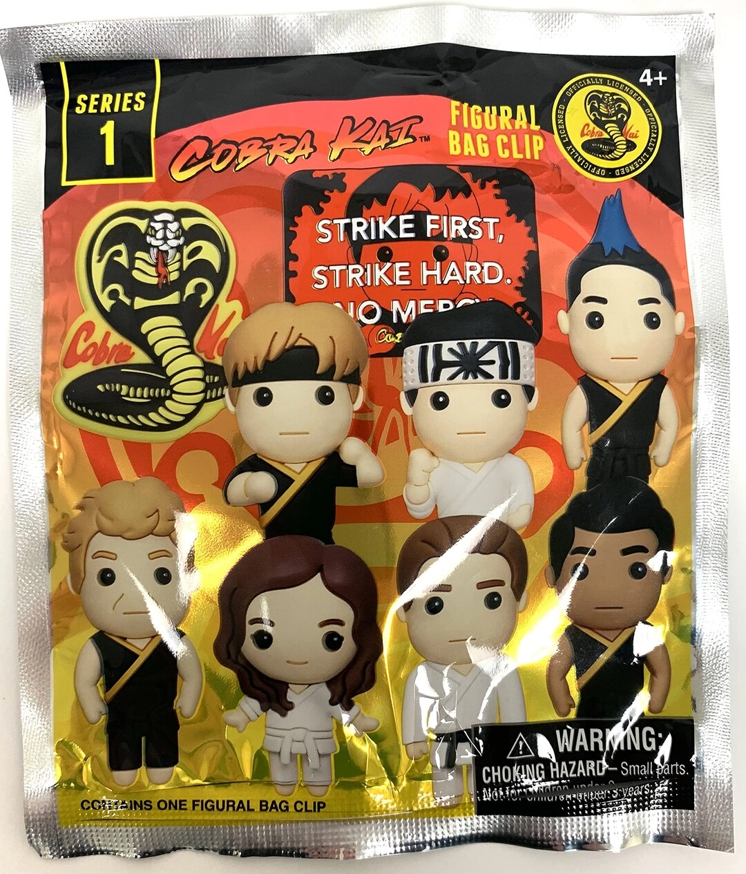 Cobra Kai Series 1 3D Figural Foam Bag Clip