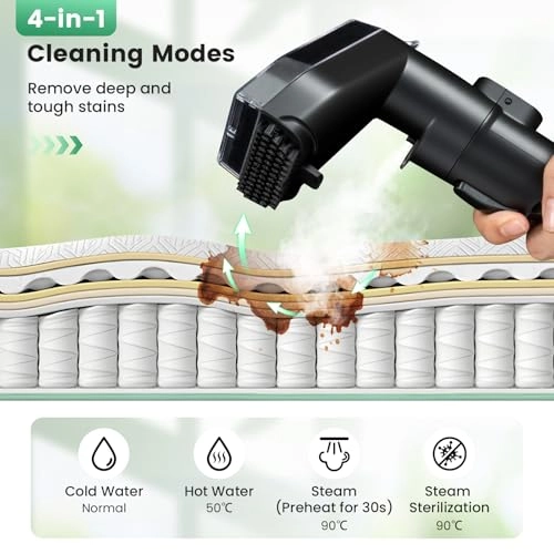 Spot Cleaner - 4-in-1 cleaning modes 1800W
