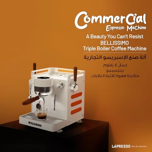 Bellissimo Triple Boiler - Dual Italian Pump External Bottled Water Connection