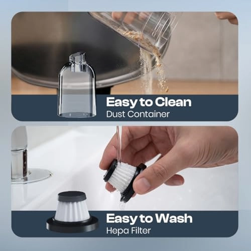 2-in-1 Wireless Vacuum Cleaner & Air Blower - 4000 mAh