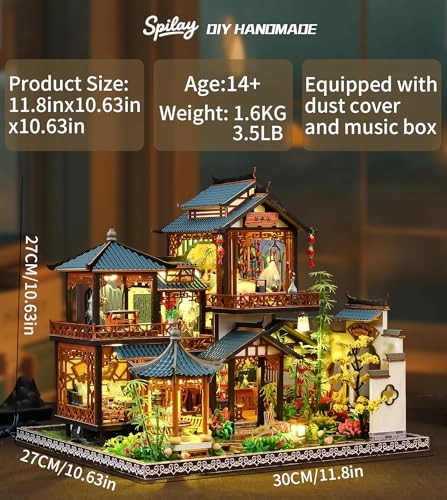 DIY Miniature Dollhouse Kit - 124 scale