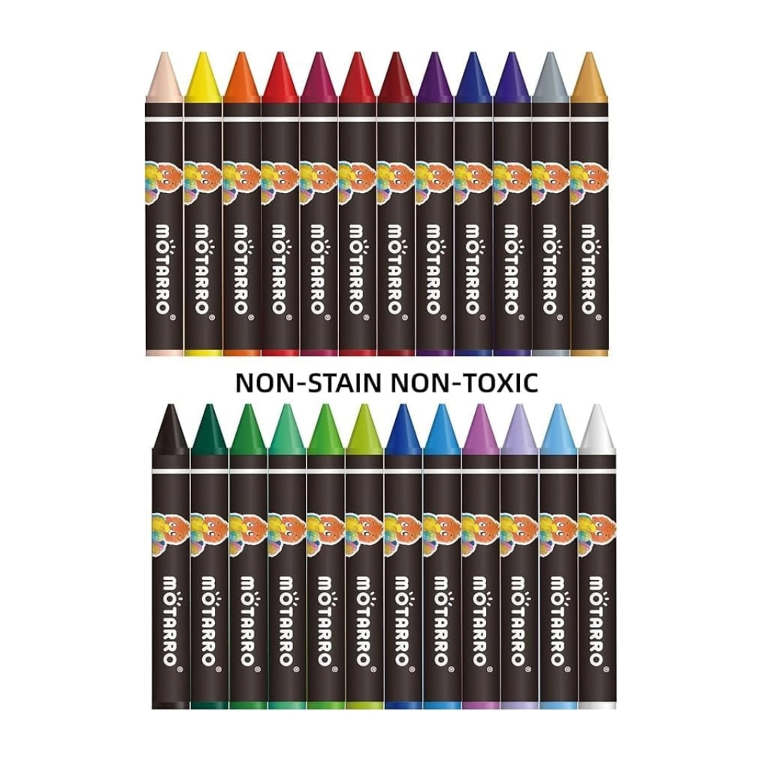 Wax Crayons - 24