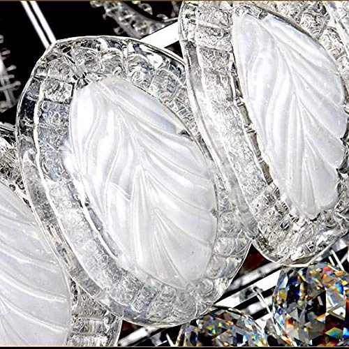 Atmospheric Round Small Chandelier - Silver 80*70cm Crystal