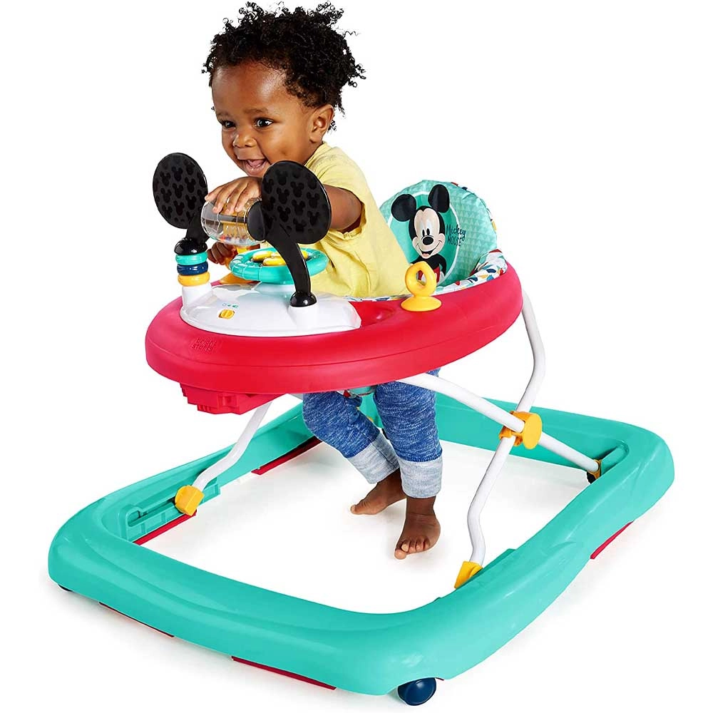 Mickey Mouse Happy Triangles Walker - 3 Height Positions 10 Kg
