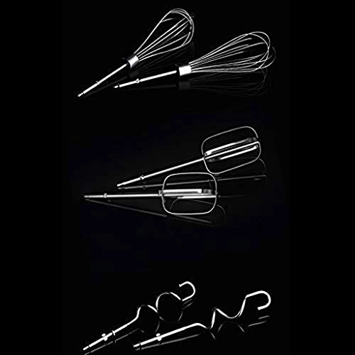 Handheld Electric Egg Beater - High Power 5-speed Turbo