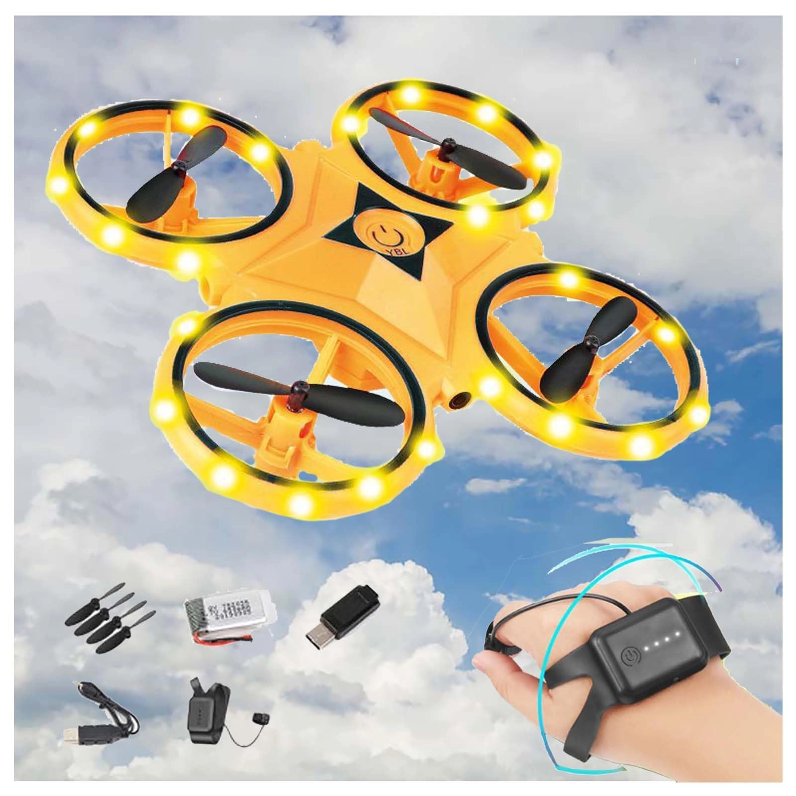 Hover Pro - Hand-Gestured Control Gesture Sensing LED Lights