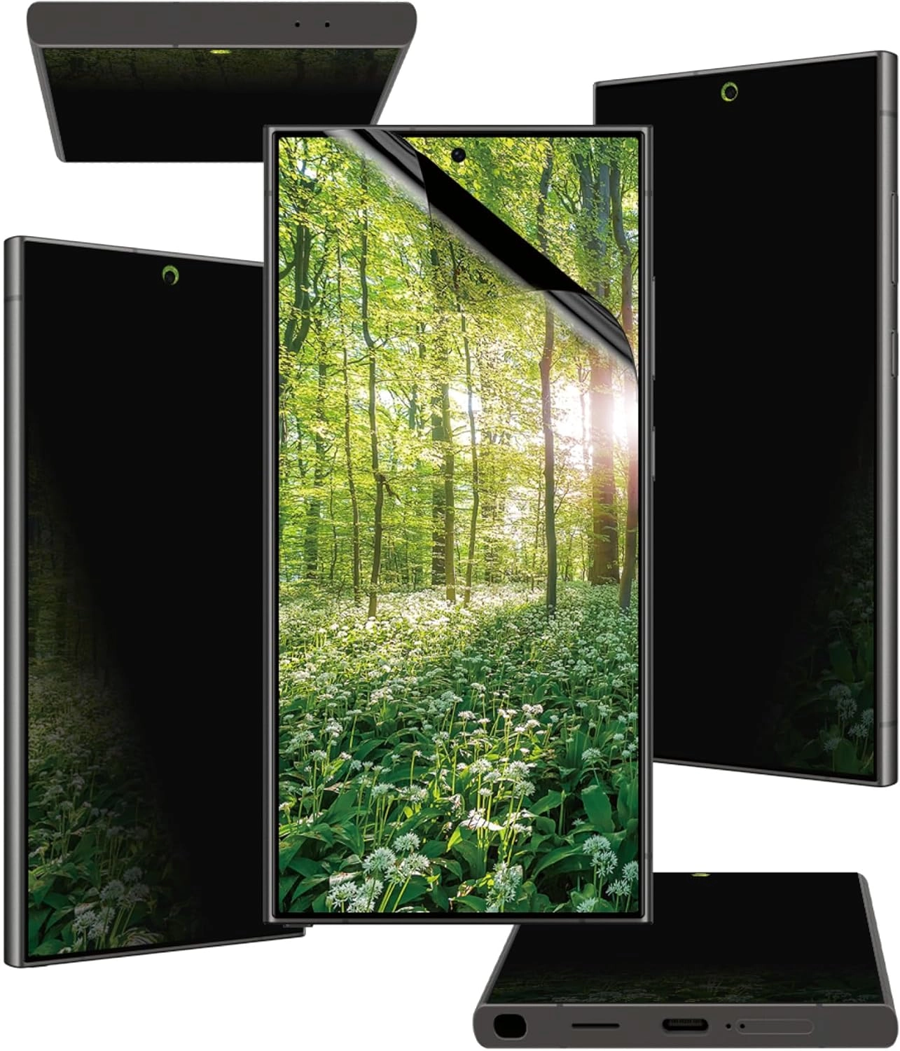 Privacy Screen Protector Samsung Galaxy S25 Ultra - Edge-to-Edge Anti-Glare