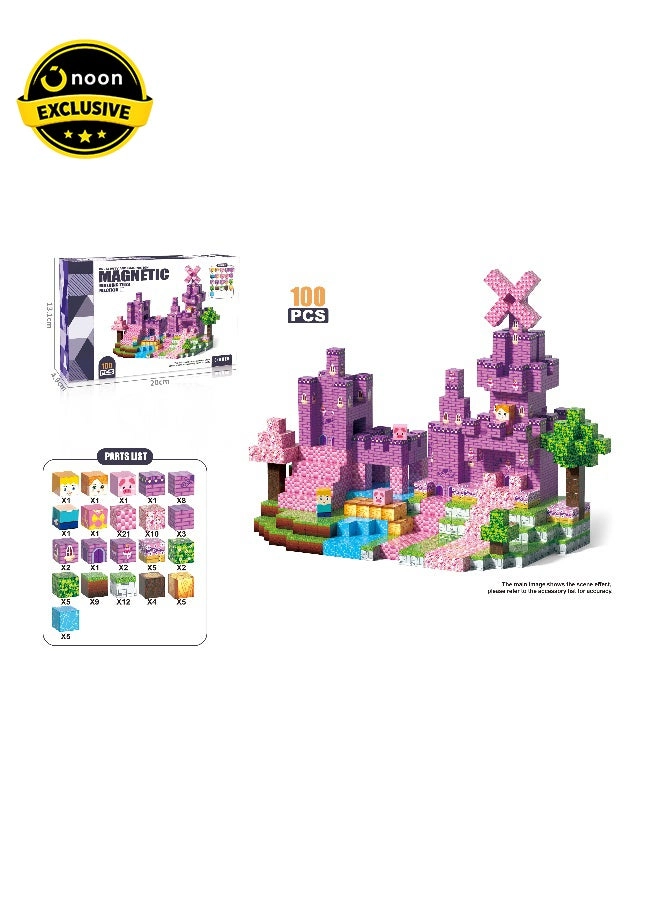 Magni Mates Magnetic DIY Blocks - 100pcs