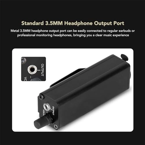 AMP 1 - Professional XLR To 3.5MM Headphone Amplifier Converter