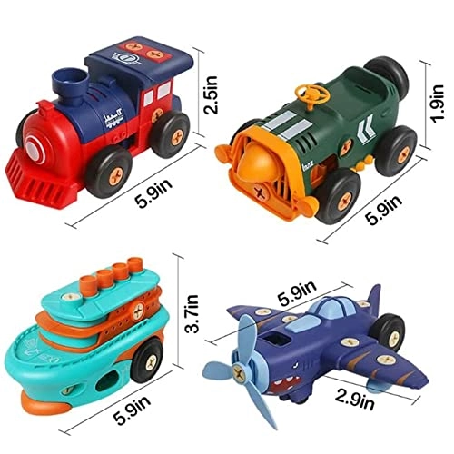 Take Apart Toy Vehicle Playset - 3 and up years old