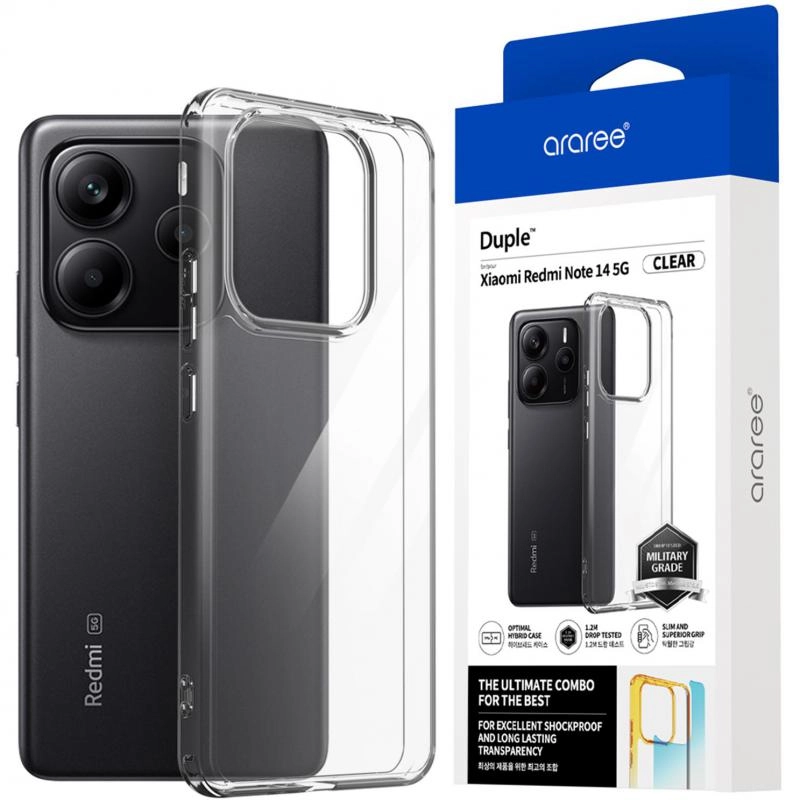 Duple Back Cover for Xiaomi Redmi Note 14 4G