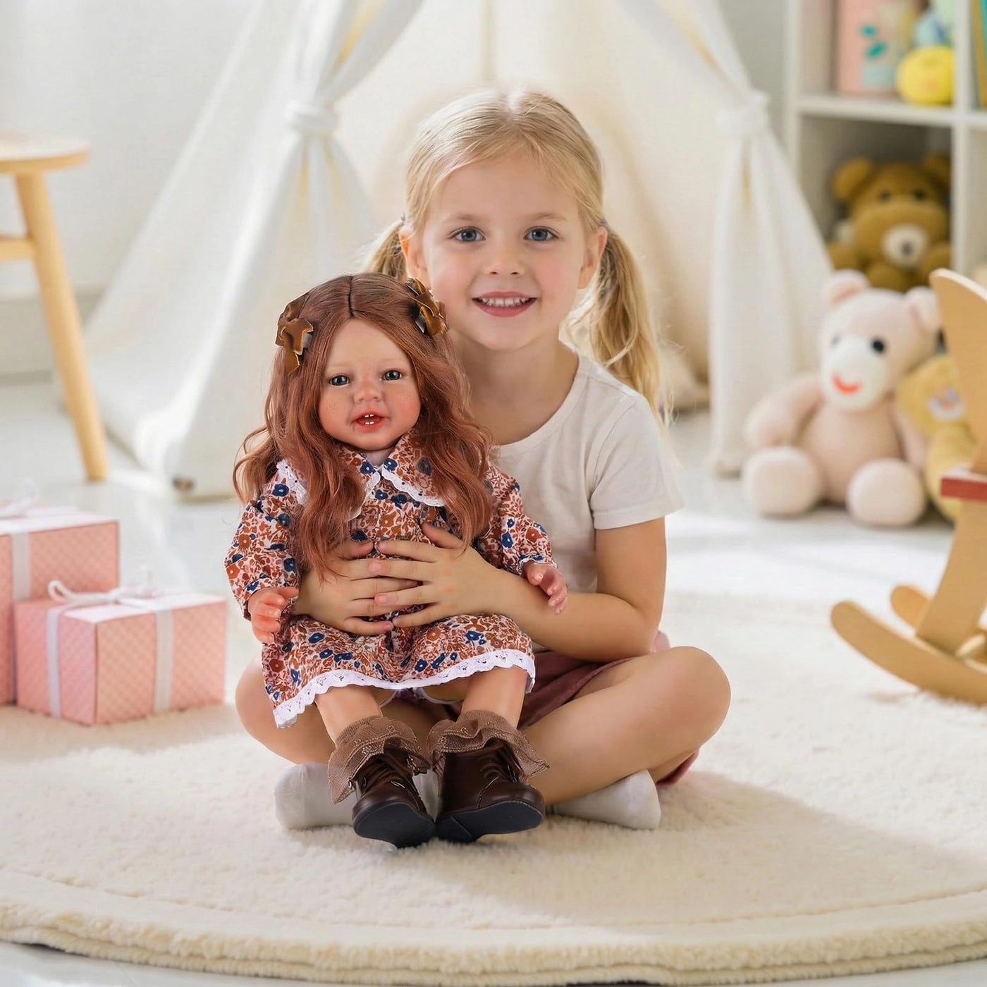Bemi Reborn Baby Doll - 20 Inch Cloth Body Ages 3+