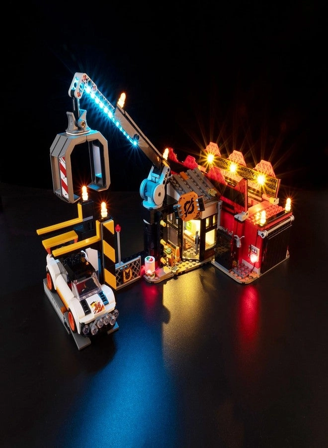 Kyglaring LED Lighting Kit - for Lego City Scrapyard Lights Only