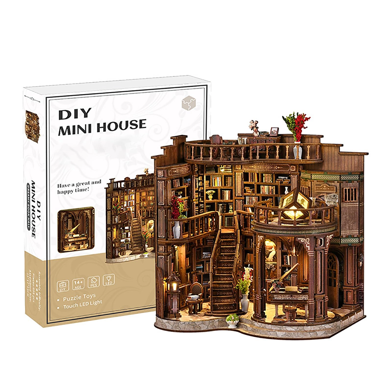 Book Knook - Vintage Style 327pcs