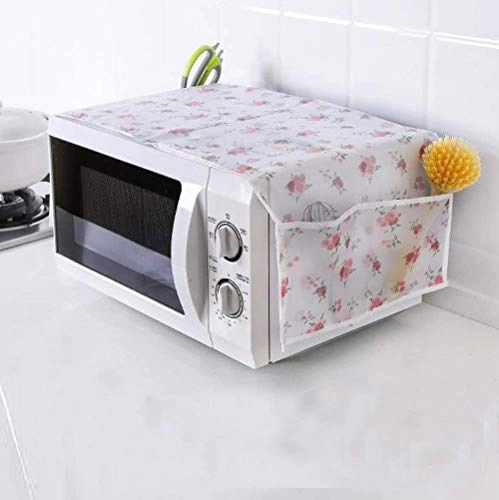 Microwave Oven Cover - 2 Pouch Assorted Colour