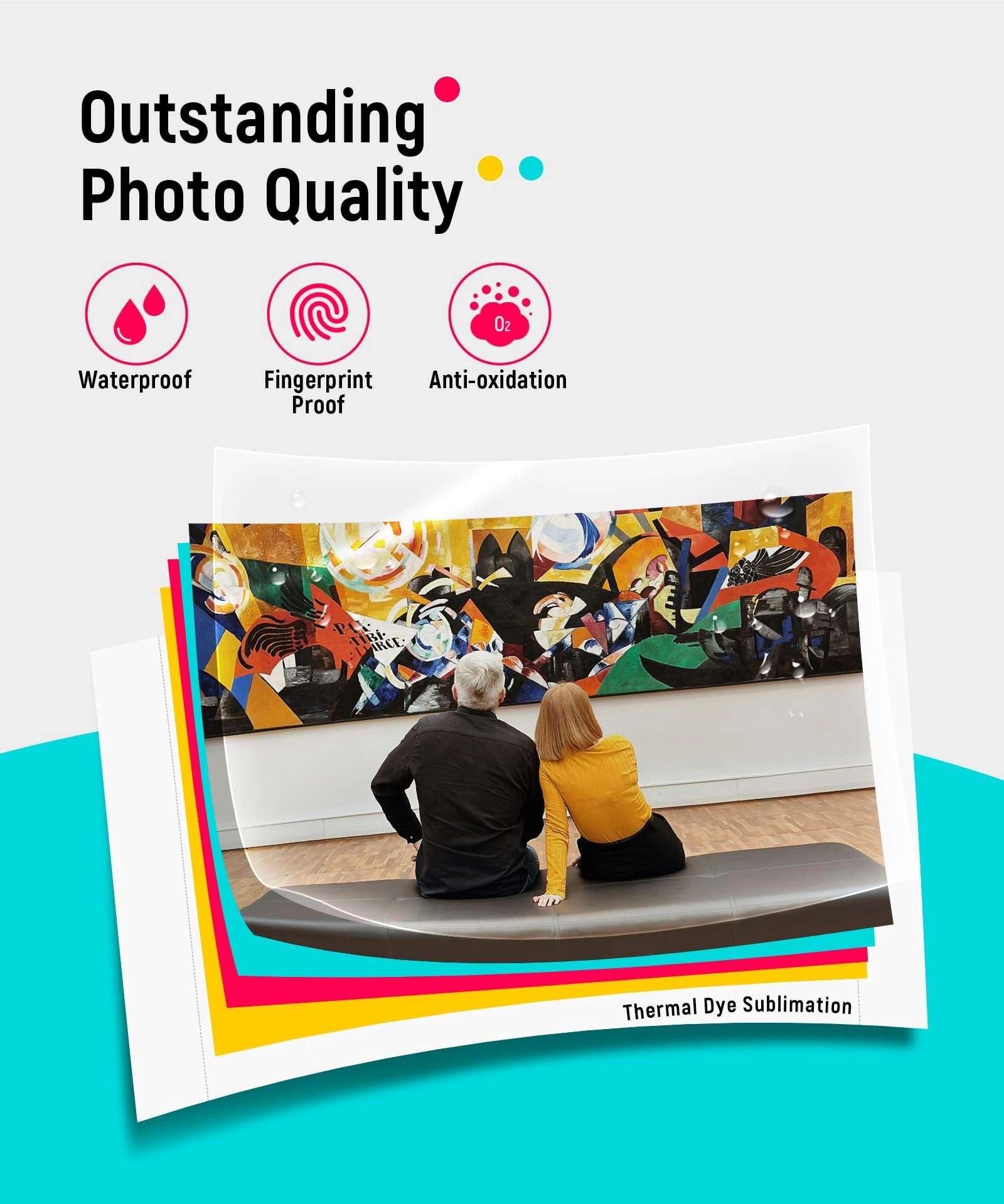 Portable Photo Printer - 4x6 inch