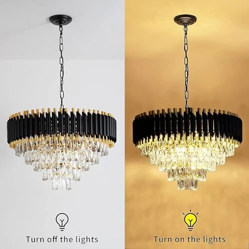 Crystal Pendant Light - 800/300 MM