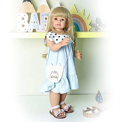 Reborn Toddler Doll - 70cm hard vinyl Blond