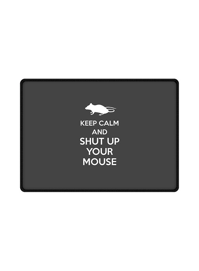 Stylizedd Shut Up Your Mouse Pad - 35x25 cm