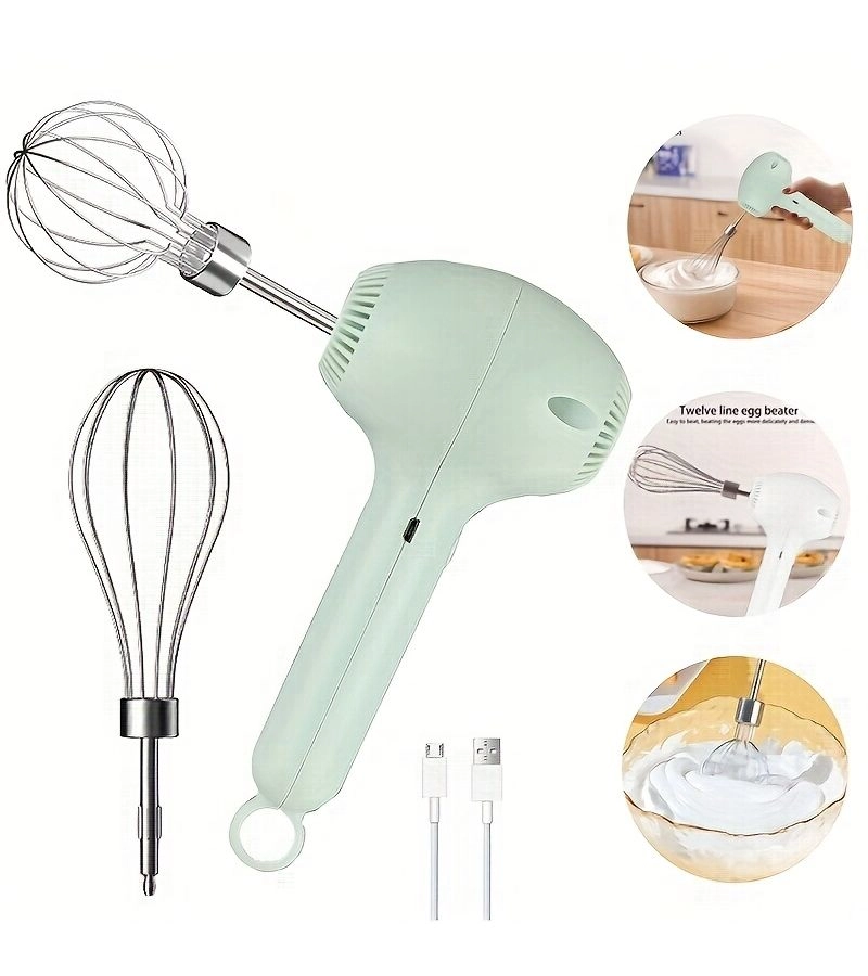 Generic 5 Speed Hand Mixer - Handheld USB-C 800mAh
