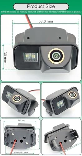 Rear View Camera - Night vision Wire AHD 720P