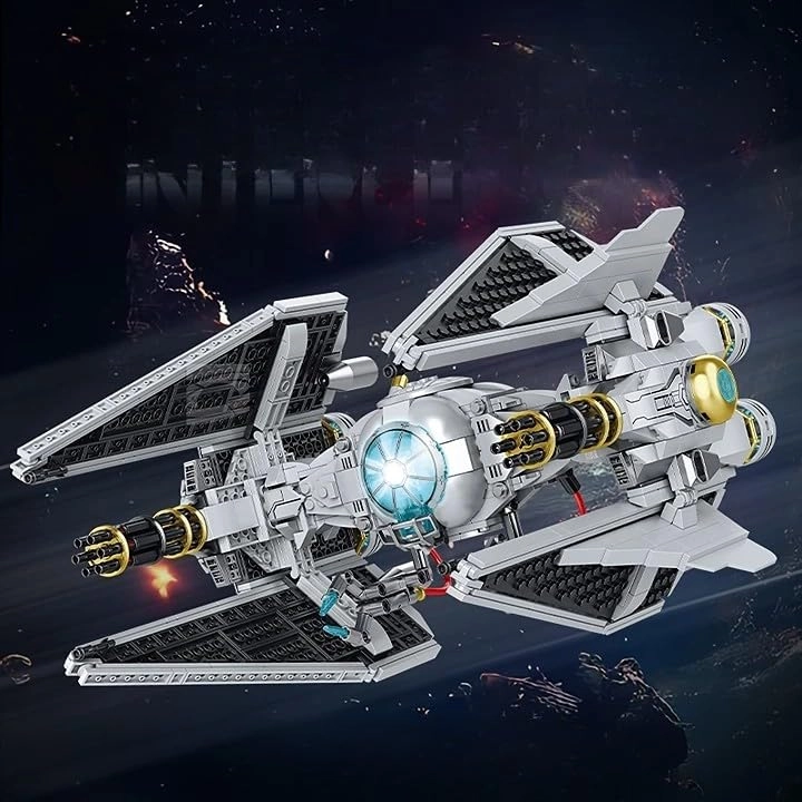 Menbis MOC SF/SW Starship - 1109 pcs