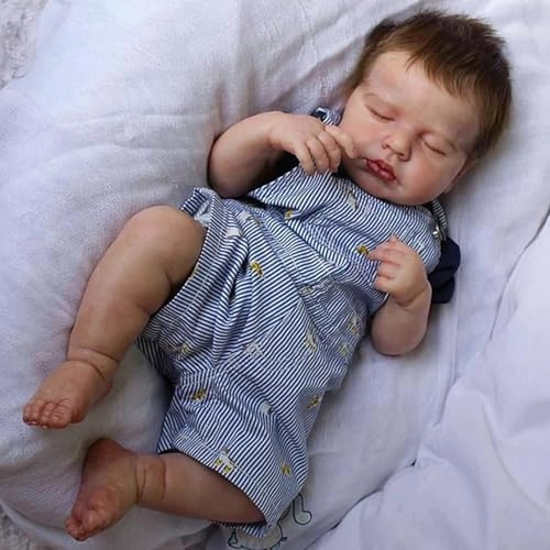 Loulou Reborn Baby Doll - 20 inch Full Body Vinyl Girl Ages 3+