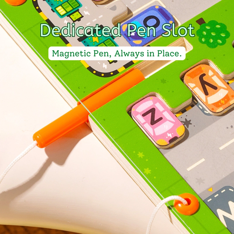 Magnetic Maze - Parking Lot - Suitable for 3 years and above
