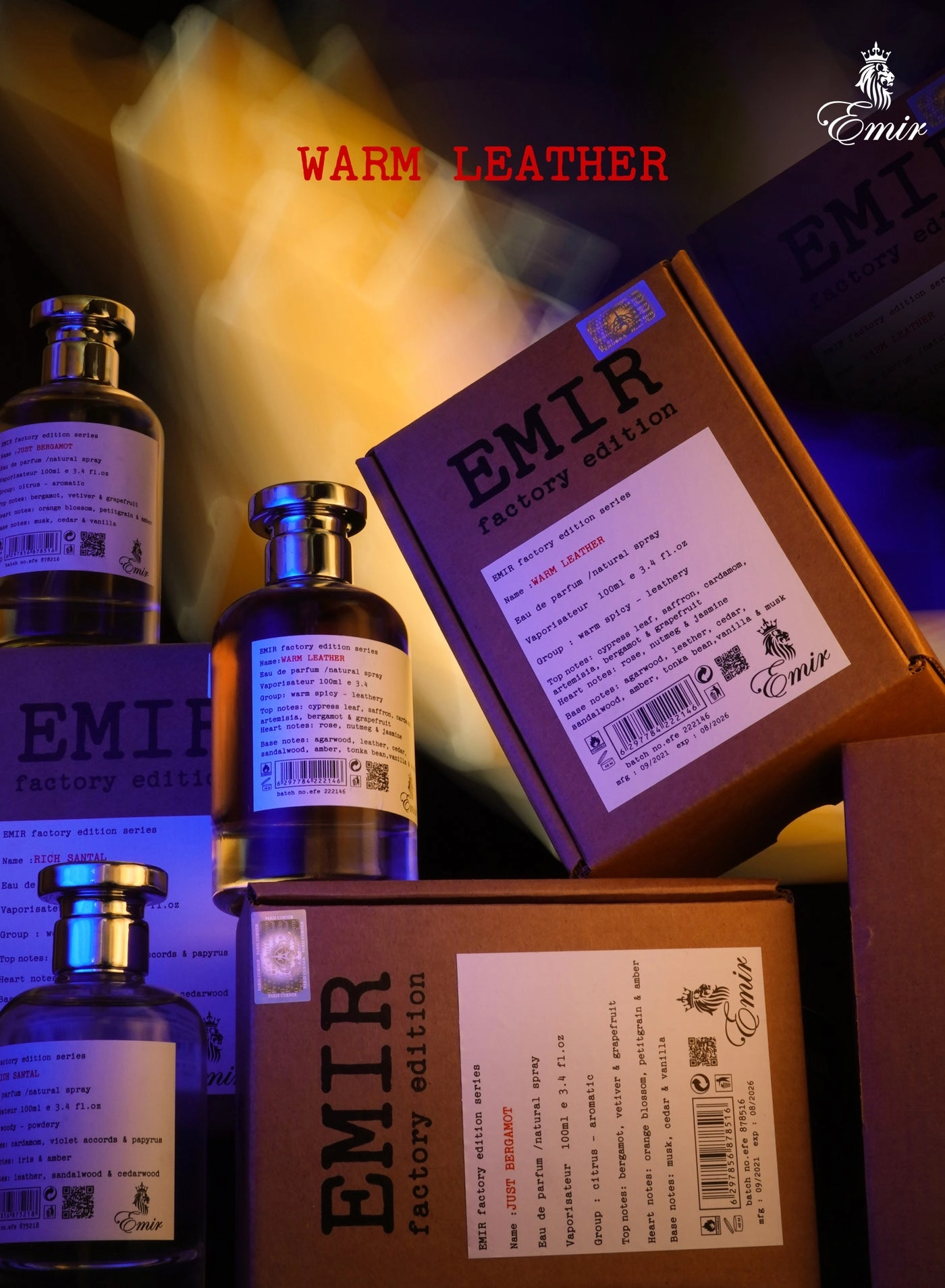 FACTORY EDITION WARM LEATHER - Eau de Parfum 100 ml