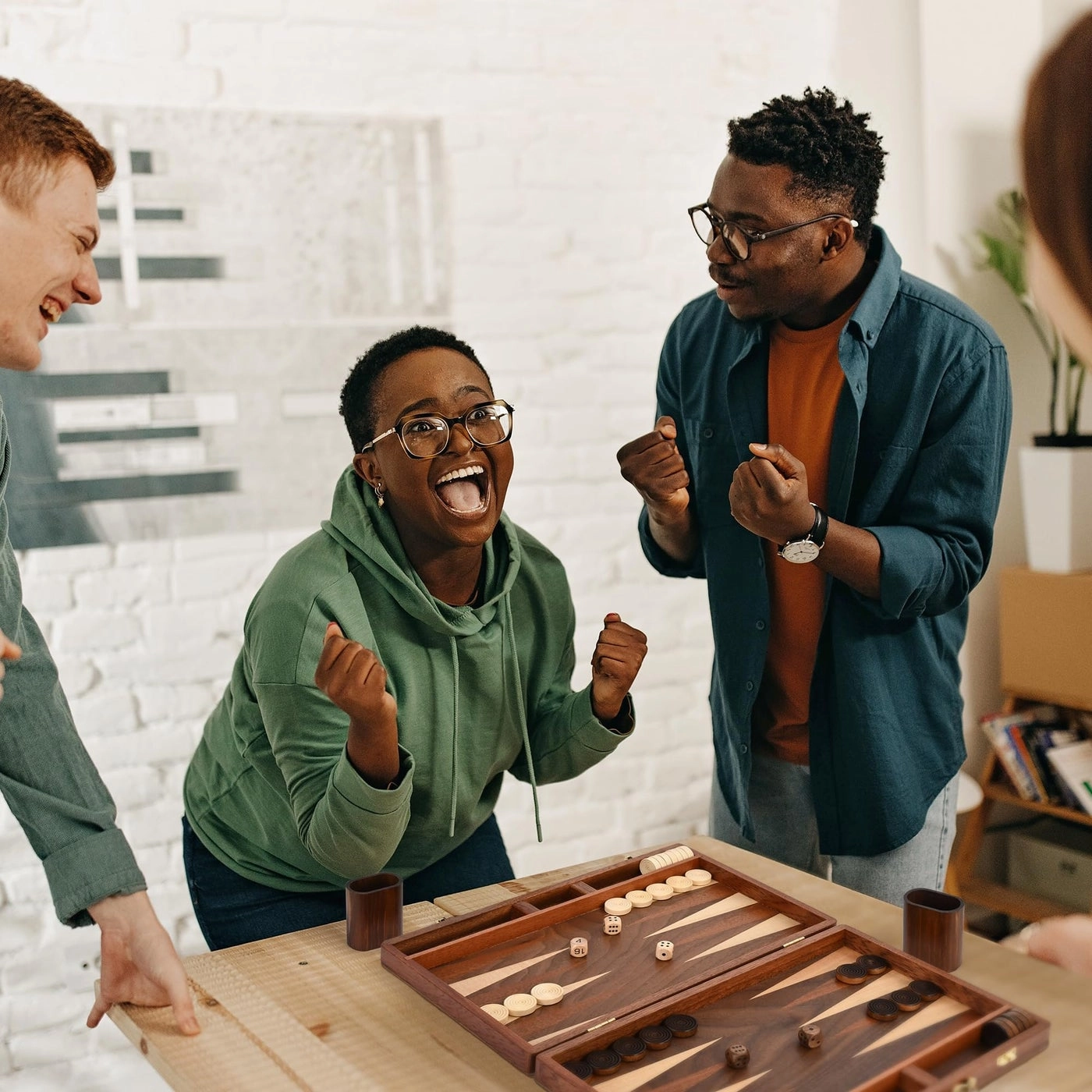 Backgammon - Sapele Wood Portable