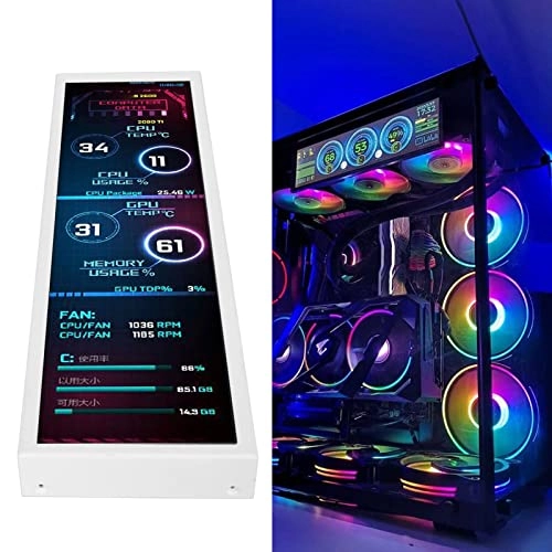 Computer Temp Monitor - DAUZokbg239vip-12 8.8in 1920x480