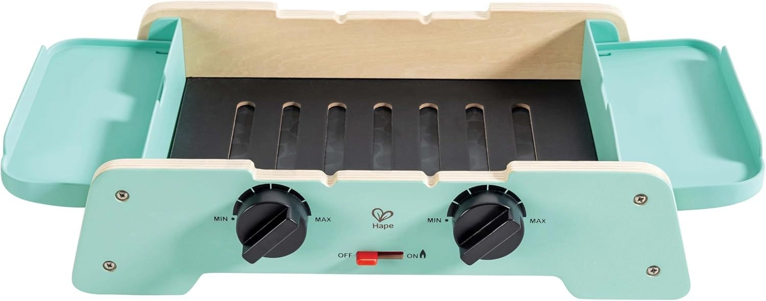 Wooden Sizzling Griddle & Grill BBQ Set - 24pcs (531-E3214)