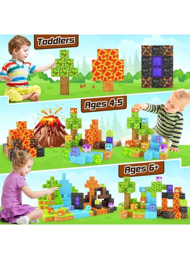 Dinosaur Toys Magnetic Tiles - Dinosaur